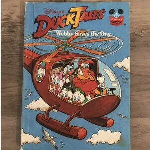 Disney’s Duck Tales Went Saves The Day Wonderful World Of Reading Hardback Book